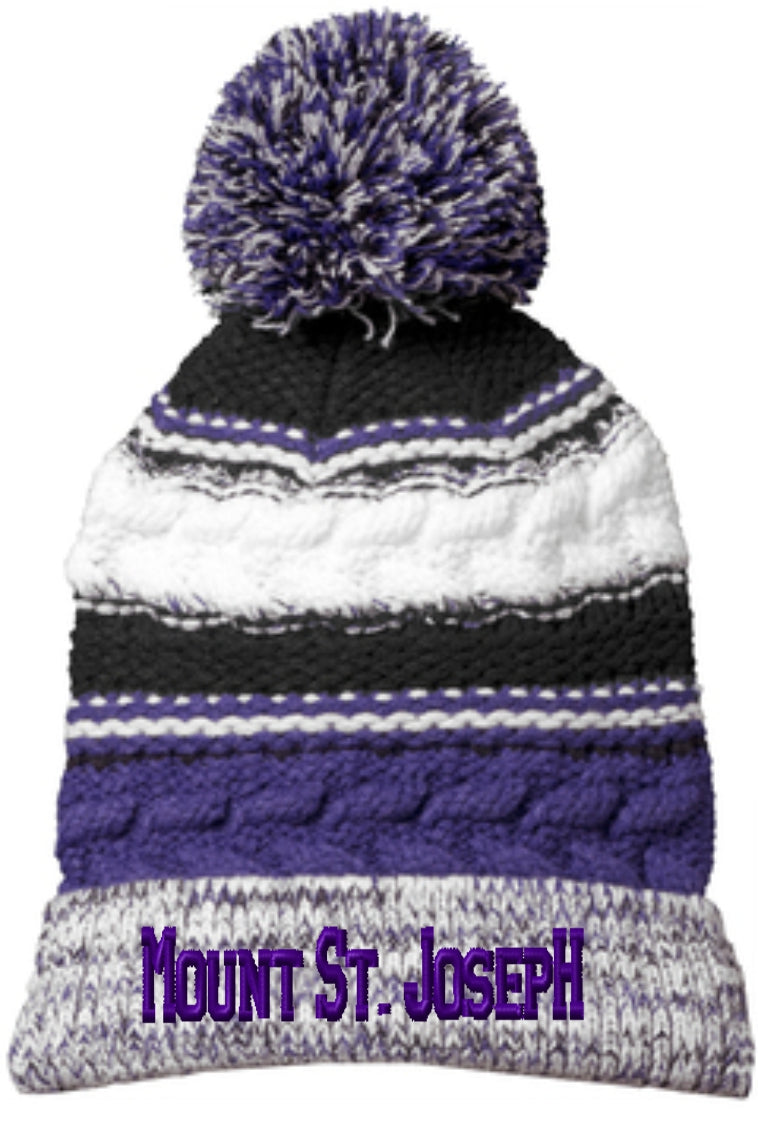 Sport Tek Pom Pom Beanie