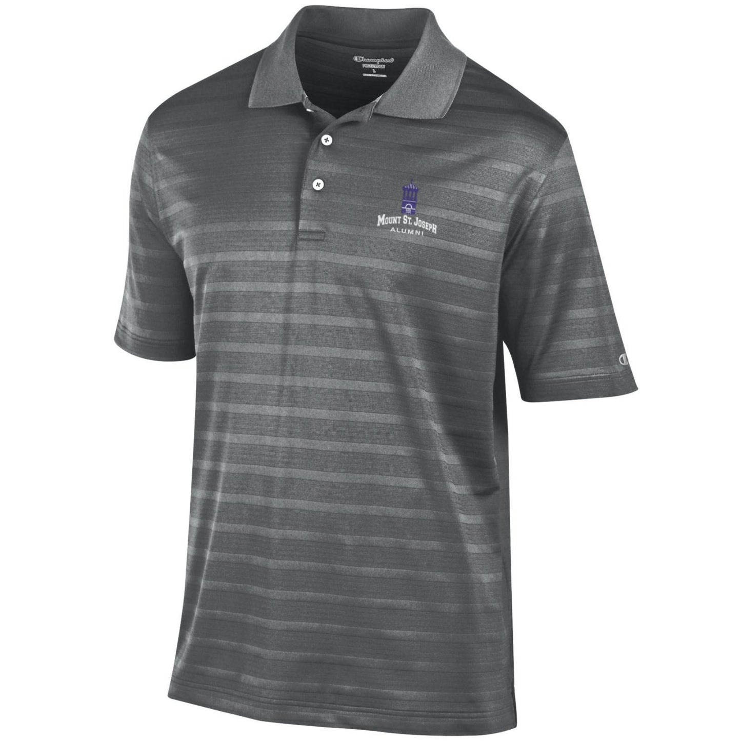 Champion Alumni Polo | Purple, Titanium or Black
