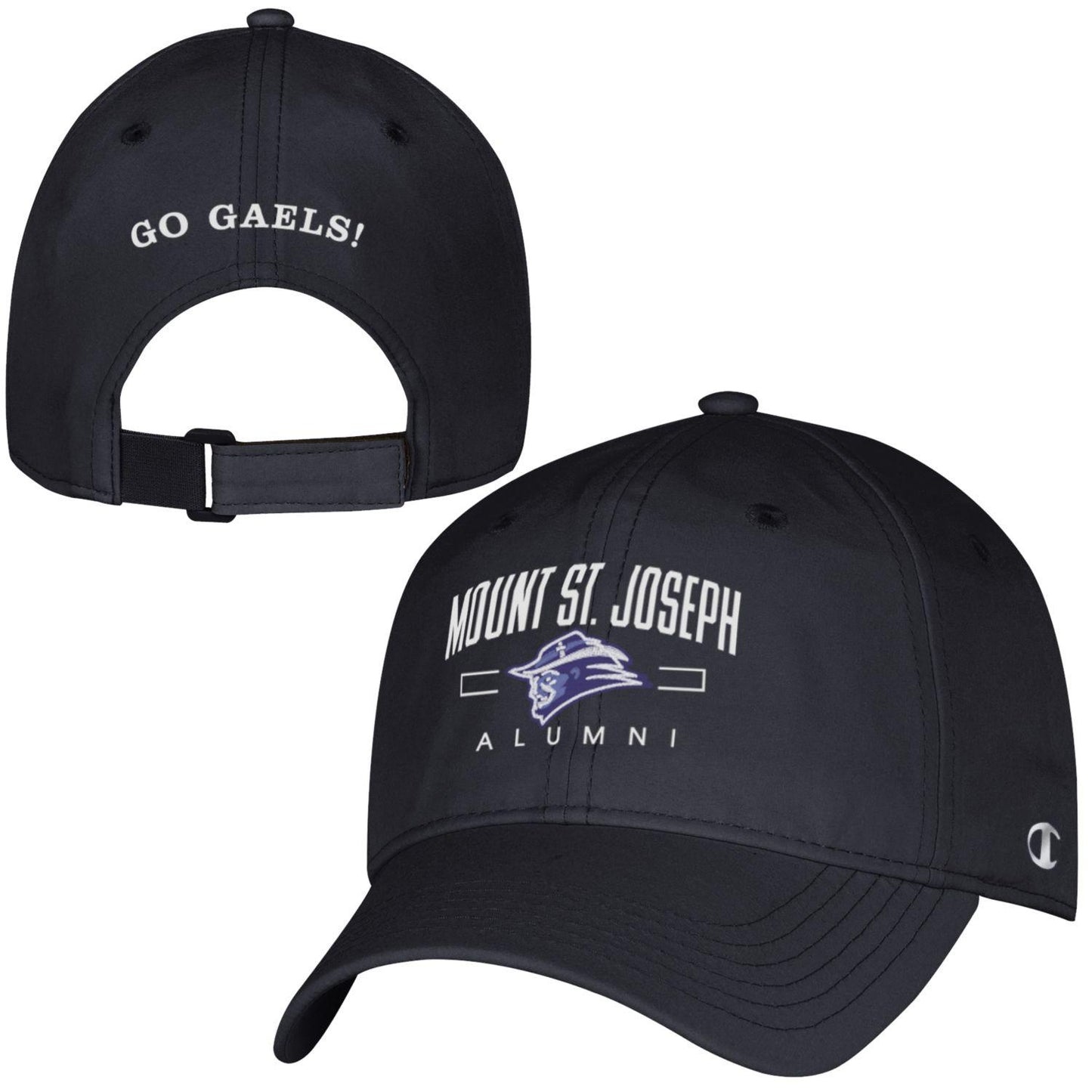 Champion Alumni Hat | Stone, Black