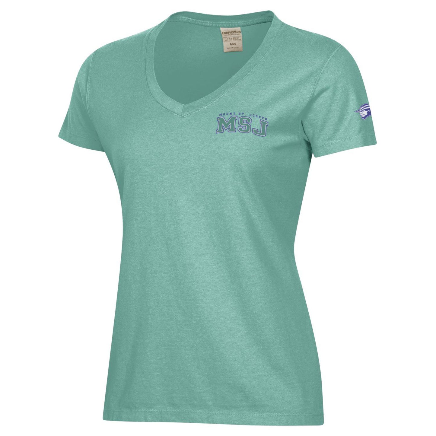 Hanes Comfort Wash Women's V-neck T | Cypress