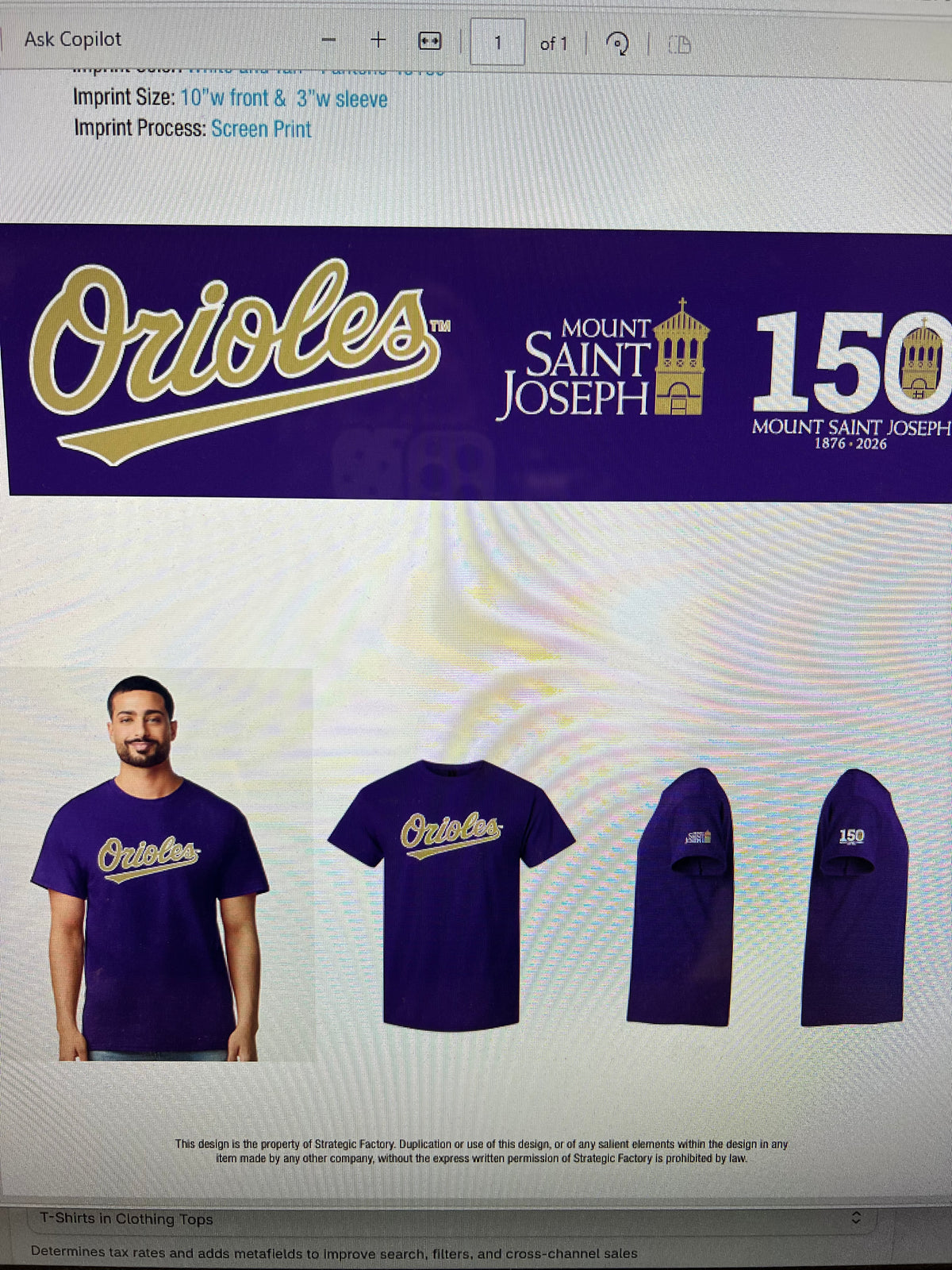 MSJ O's T-Shirt