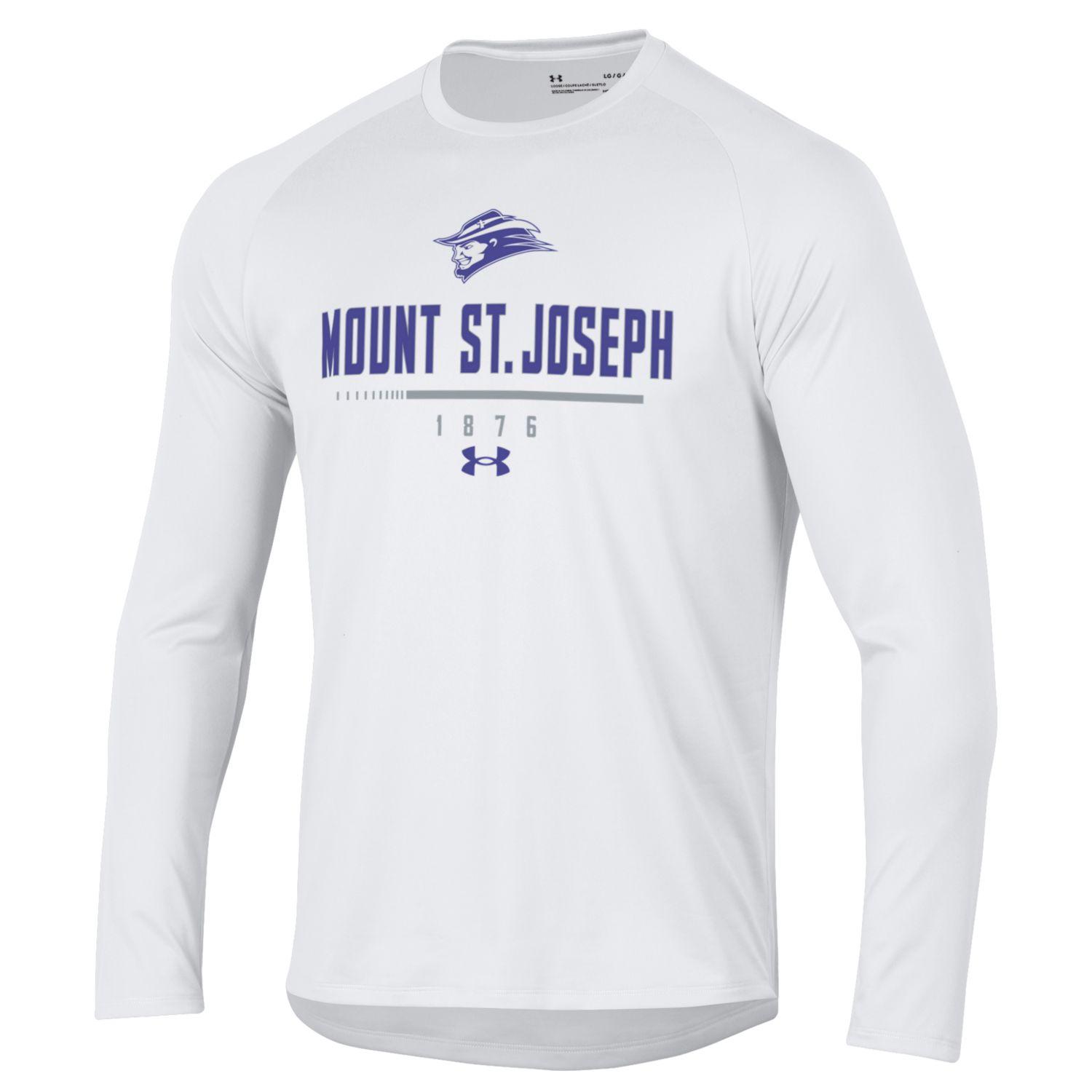 Mens UA Tech Long Sleeve Tee – Mount Saint Joseph High School Store