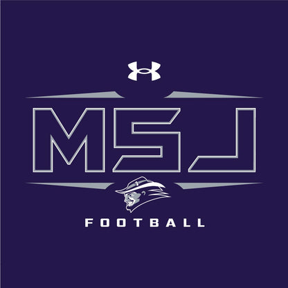 UA MSJ Football Tee