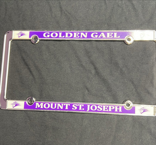 Golden Gael License Plate Frame