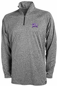 1/4 Zip Lightweight | Heather Gray