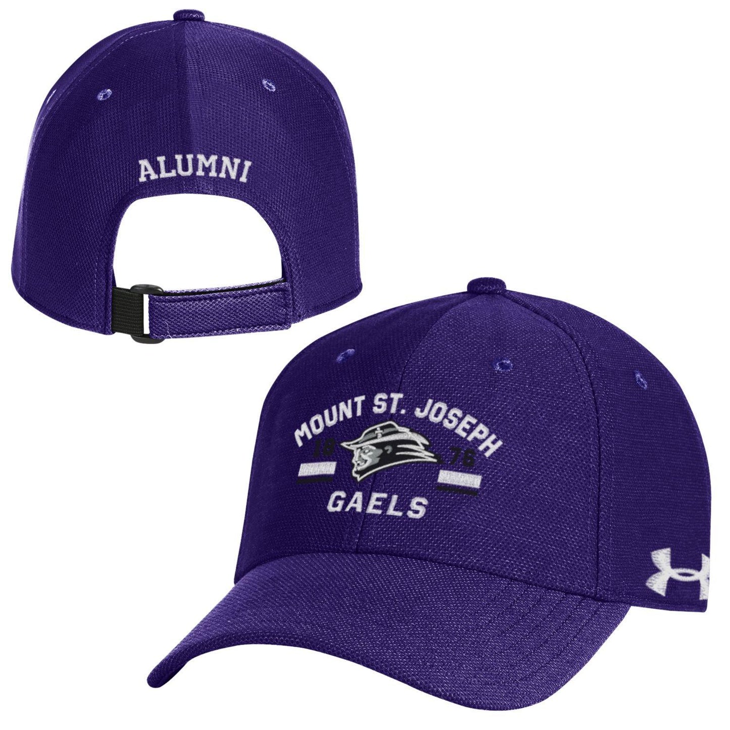 Hat, Under Armour ALUMNI | Purple or Graphite